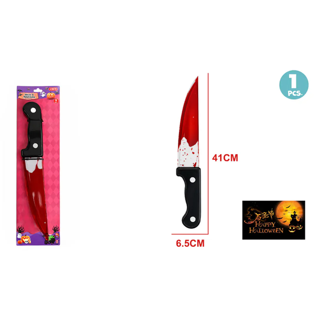 Cuchillo Para Halloween 6.5X41Cm 1