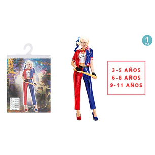 Disfraz De La Reina del Caos Talla Niños Halloween