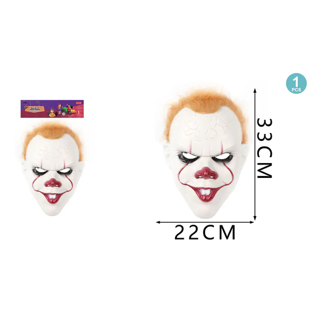 Mascara Payaso Terror Halloween 1