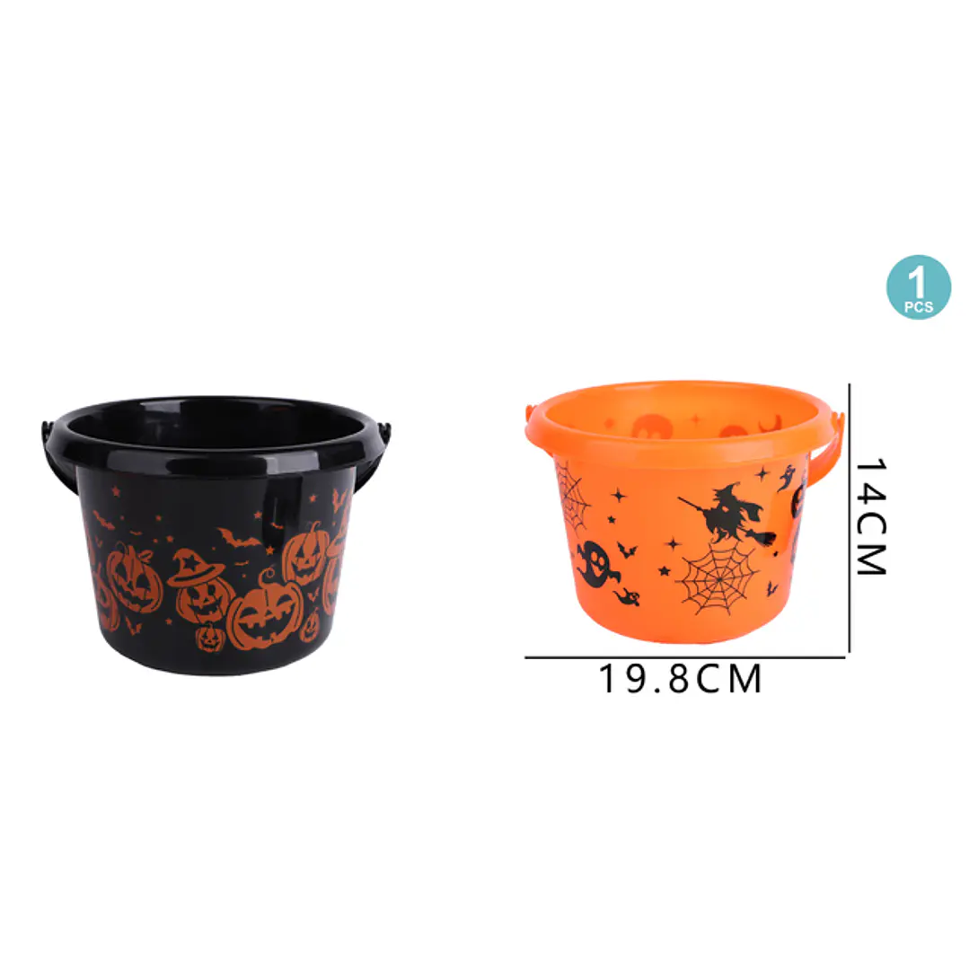 Balde Para Dulces De Halloween 1
