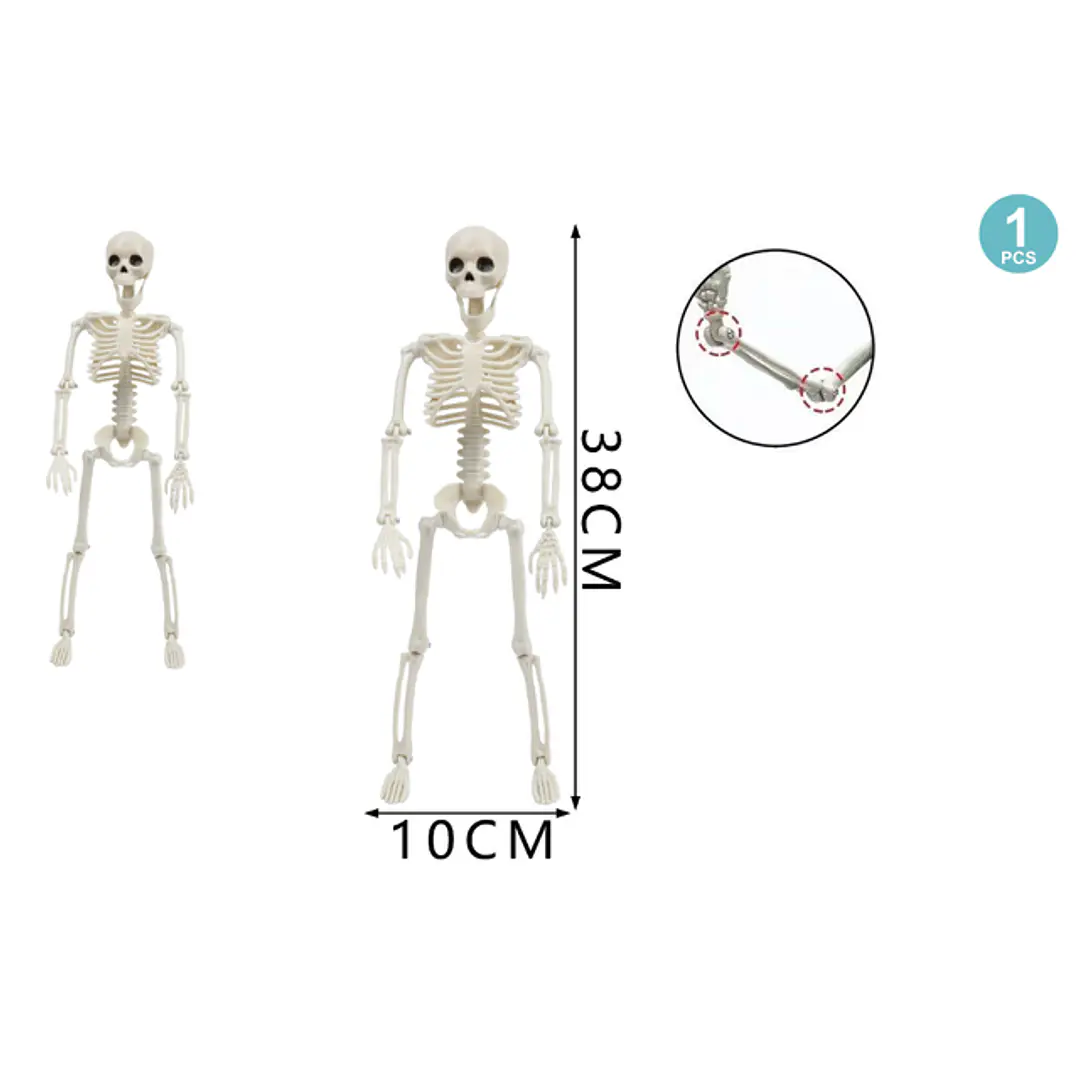 Esqueleto Articulacion Movido Halloween 1