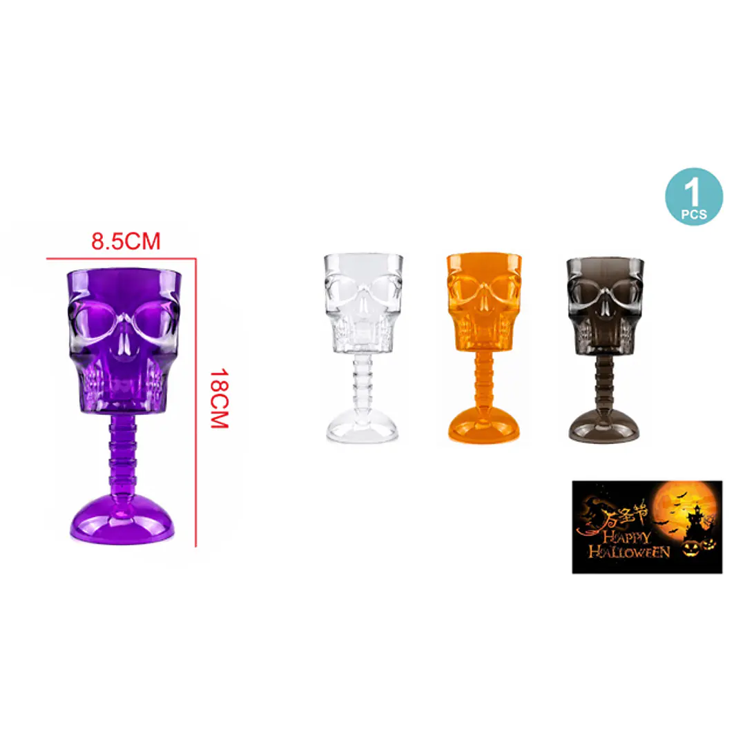 Copa Plastico Para Halloween 1