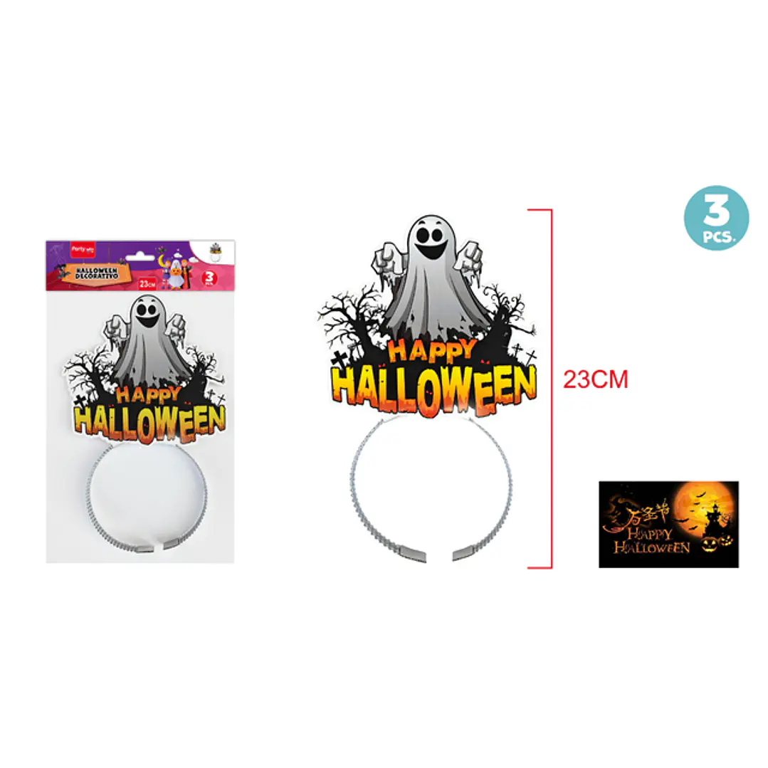 Cintillo Para Halloween 3 Unidades 1