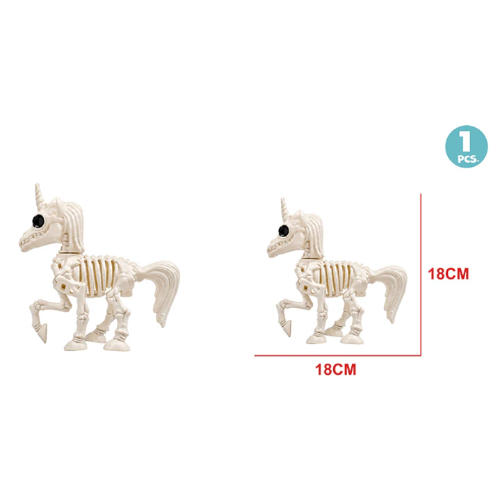 Decoracion Esqueleto De Unicornio Halloween 1