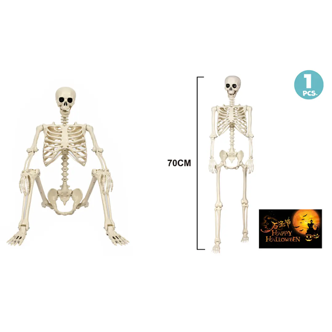 Esqueleto Para Halloween 40Cm 1