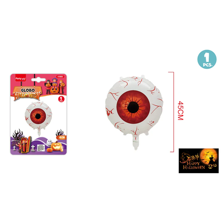 Globo Metalizado Halloween 45Cm 1