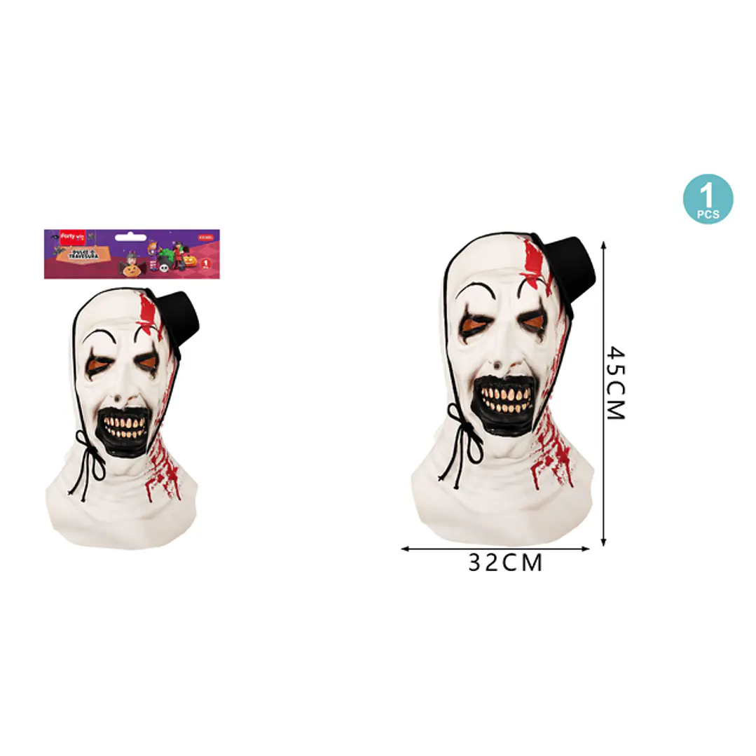 Mascara Payaso Terror Halloween 1