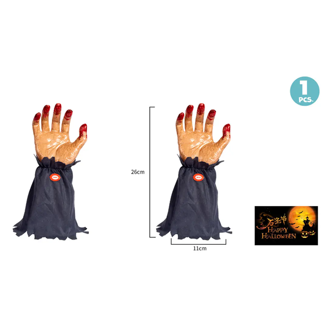 Mano Mancha Sangre Halloween 1