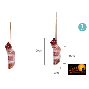 Colgante Pata Sangrado Halloween