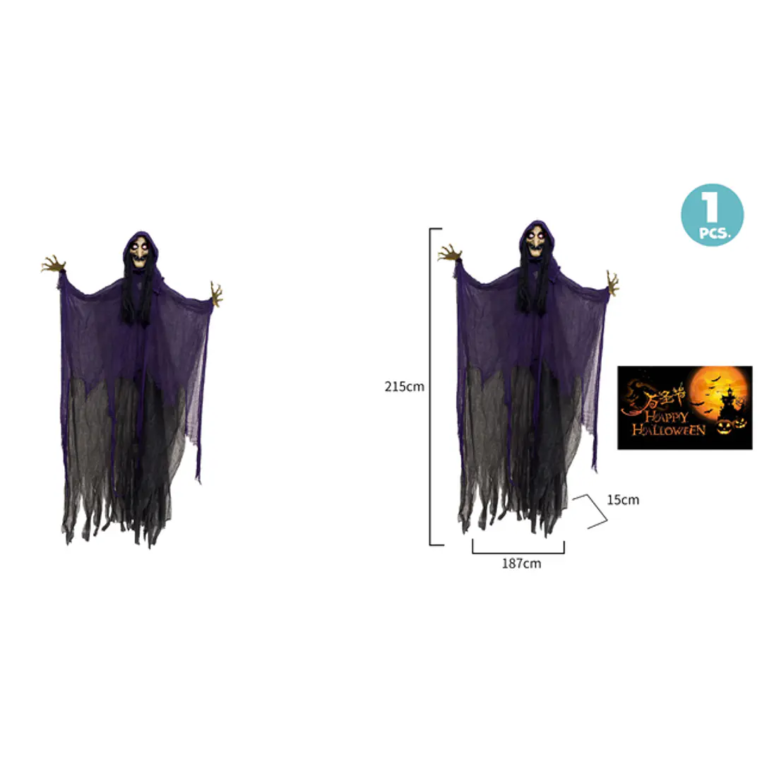 Colgante Bruja Halloween 215Cm 1