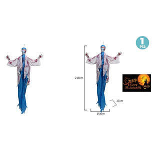Colgante Fantasma Doctor Halloween 210Cm