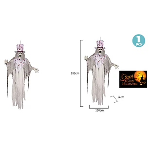 Colgante Payaso Halloween 183Cm