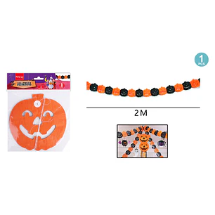 Guirnalda Forma Calabaza Halloween 2M