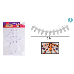 Guirnalda Forma Esqueleto Humano Halloween 2M