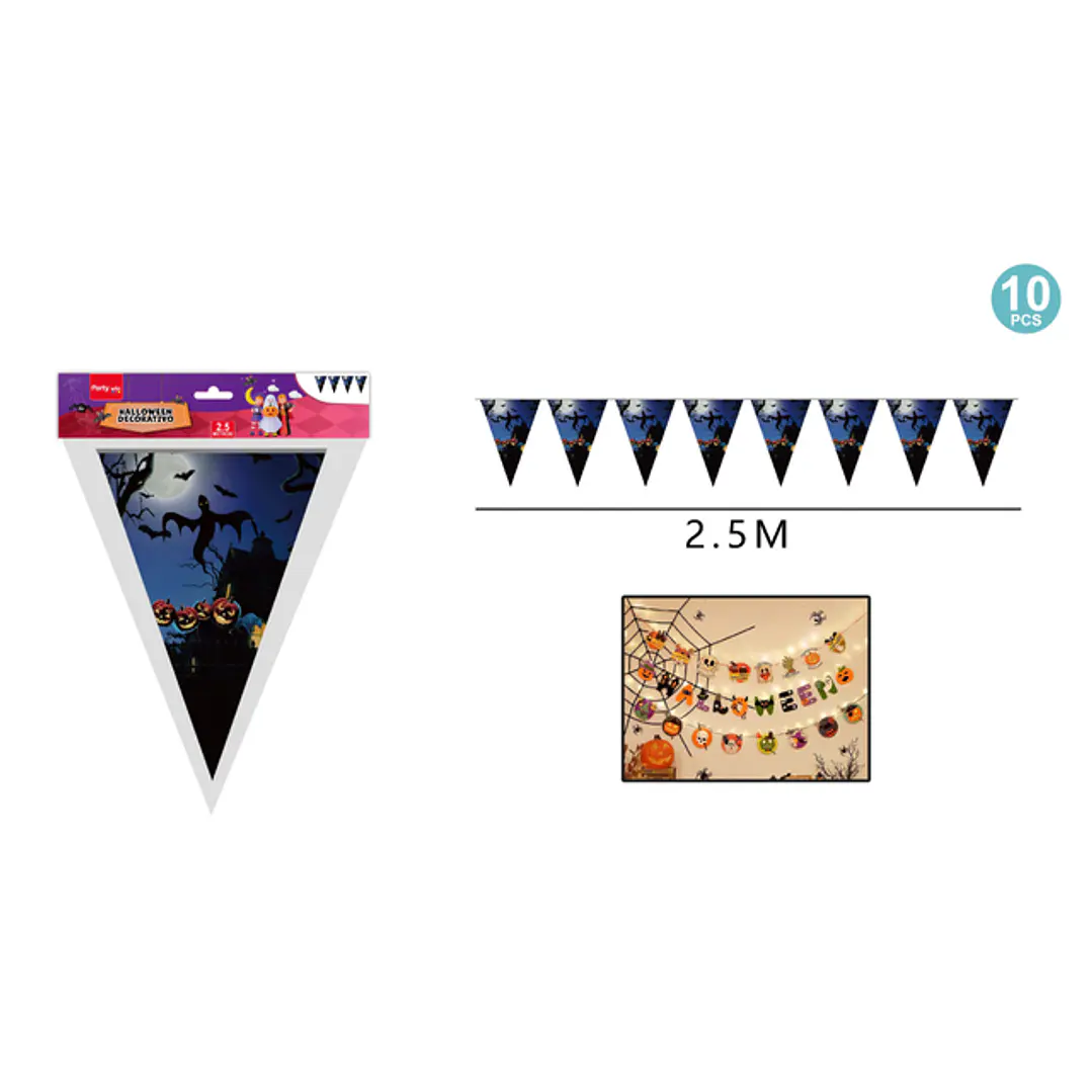 Banderin Halloween 2.5M 1