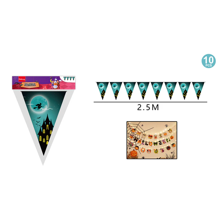 Banderin Halloween 2.5M 1