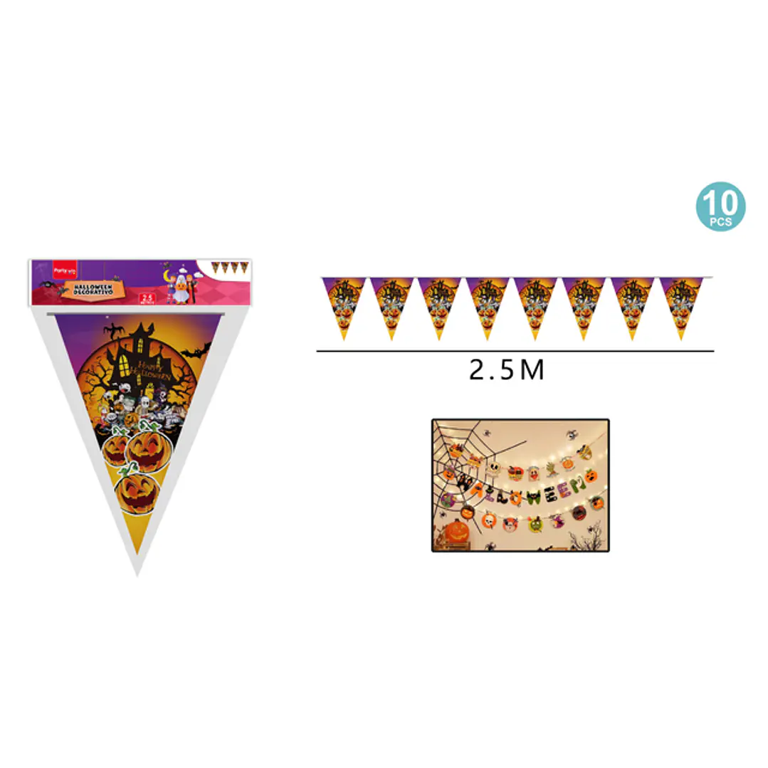 Banderin Halloween 2.5M 1
