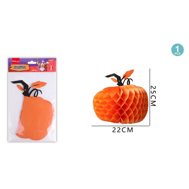 Adorno Decorativos Calabaza Halloween 1
