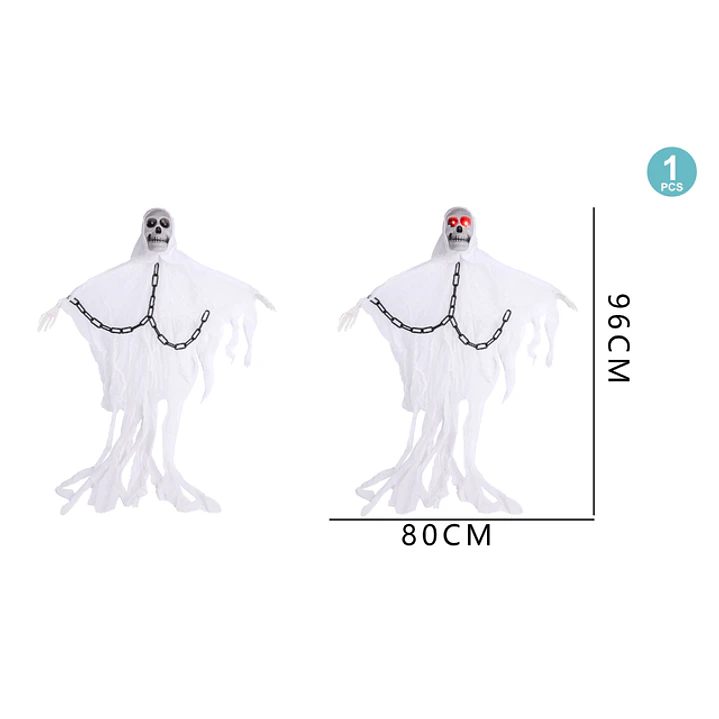 Colgante Versatil Fantasma Esqueleto Halloween 1