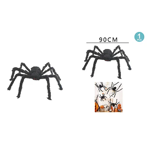 Araña Felpa Halloween 90Cm