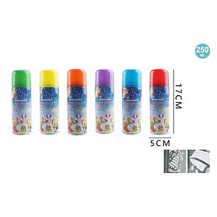 Spray Nieves 6 Colores 48 Unidades 250Ml