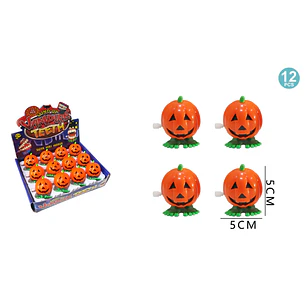 Juguetes Saltarín Calabaza Halloween 5x5cm