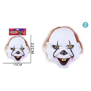Mascara Payaso De Halloween 22x15cm