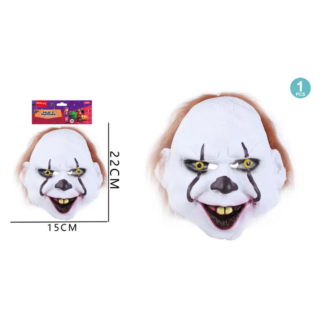 Mascara Payaso De Halloween 1