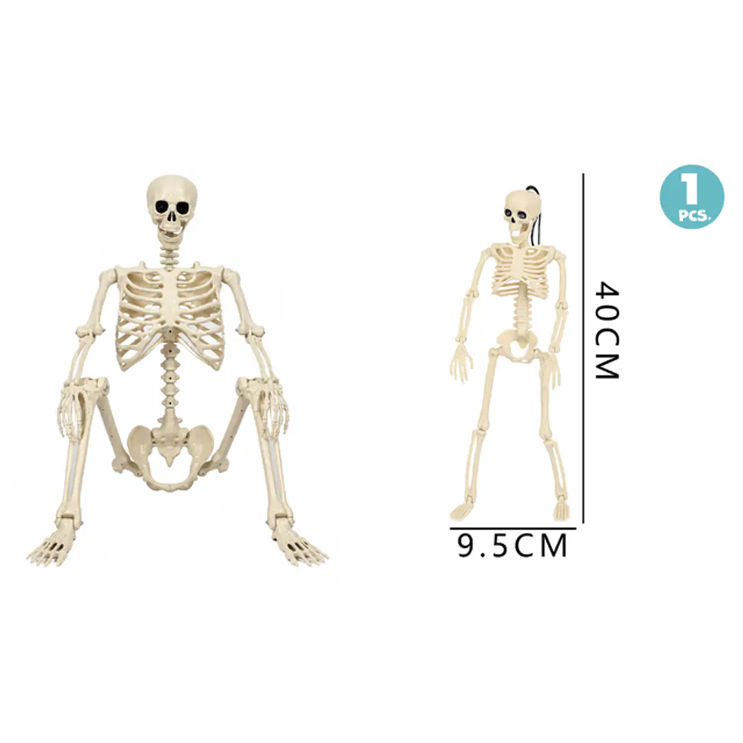 Esquieleto Humano Halloween 40Cm 1