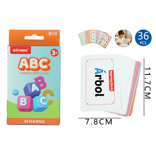 Tarjetas De Aprendizaje 36 Unidades
