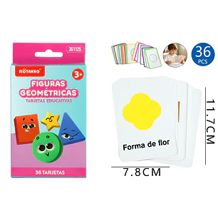Tarjetas De Aprendizaje Forma 36 Unidades