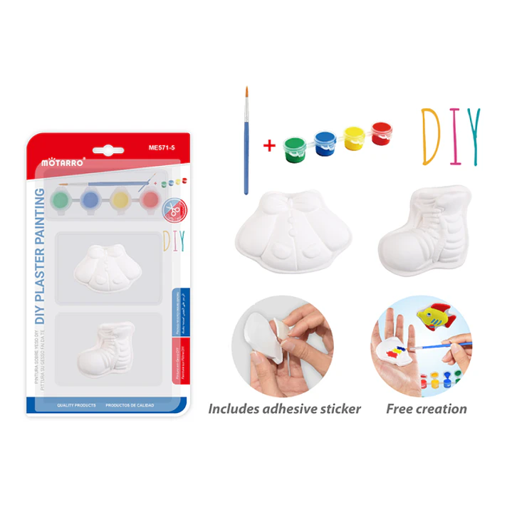 Set Para Pintar Escultura Vestimenta 1