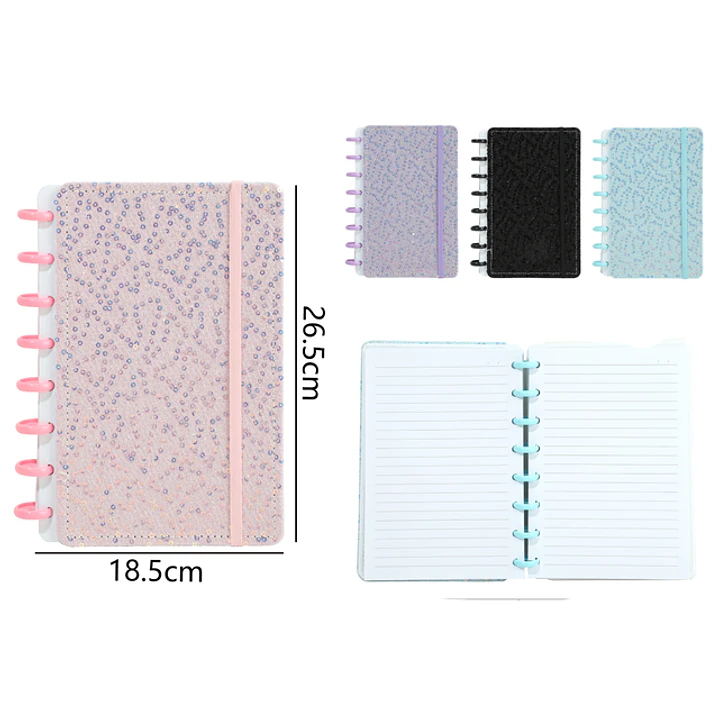 Libreta Glitter B5 1