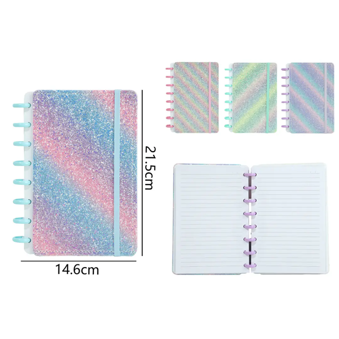 Libreta Glitter A5 1
