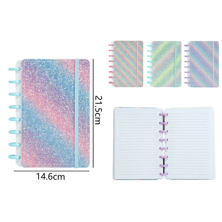 Libreta Glitter A5 1