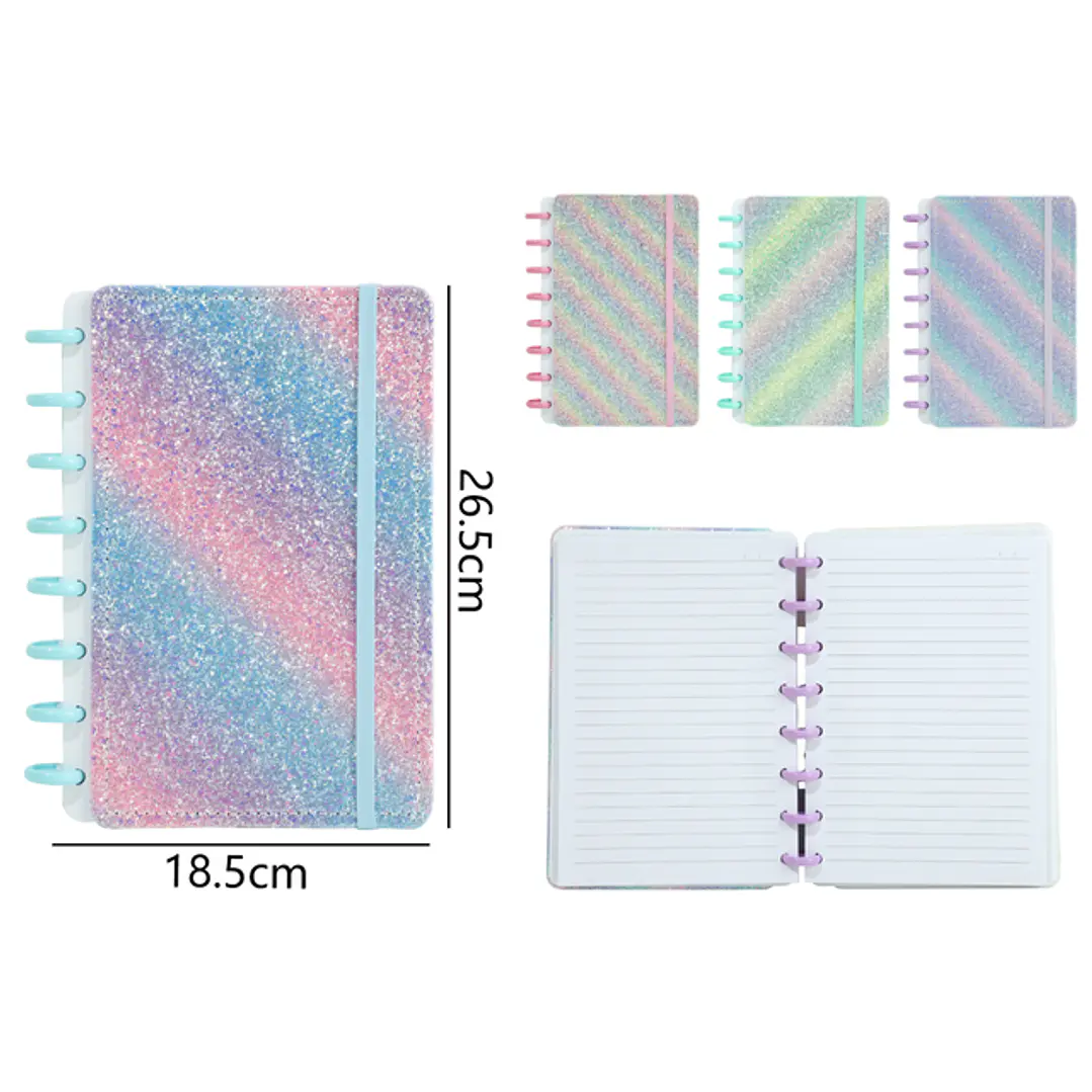 Libreta Glitter B5 1