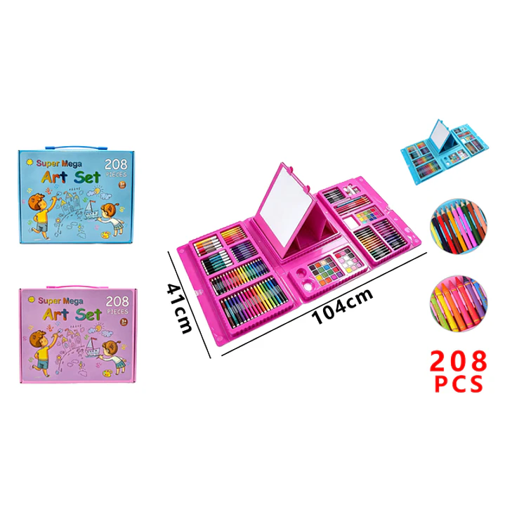 Set De Dibujo 41X104Cm 208 Unidades 1