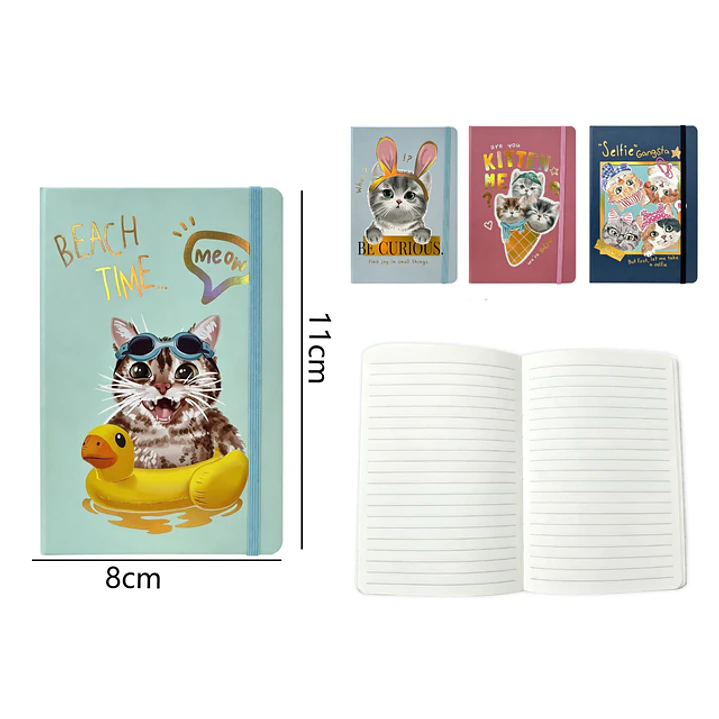 Libreta Elastico 80Hojas A7 1