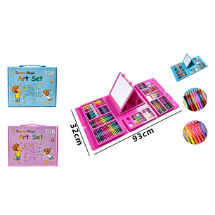 Set De Dibujo 32X93Cm 208 Unidades
