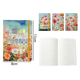 Libreta Summer Elastico 80Hojas A7