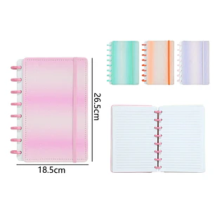 Libreta Colores Degradado B5 26.5x18.5cm