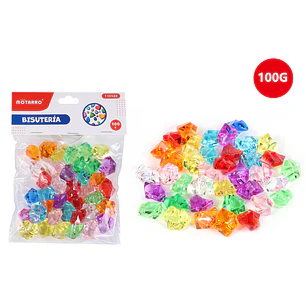 Piedras Acrilicas De Colores 100G