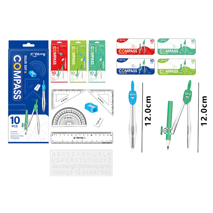 Set De Compas 10 Unidades 1