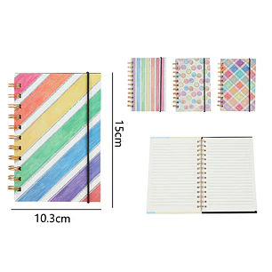 Cuaderno Con Espiral 80Hojas 15x10.3cm A6