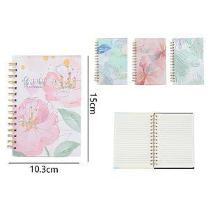 Cuaderno Con Espiral 80Hojas 15x10.3cm A6