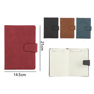 Libreta Con Broche 120 Hojas 21x14.5cm A5