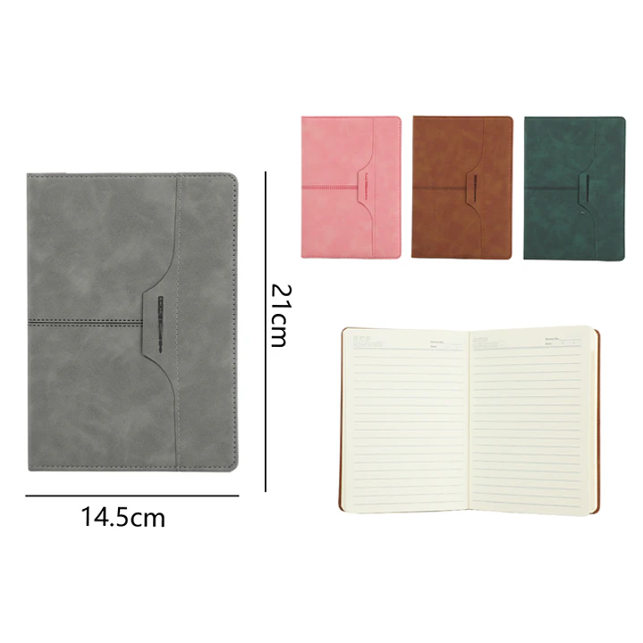Libreta Con Broche 120 Hojas 21x14.5cm A5 1