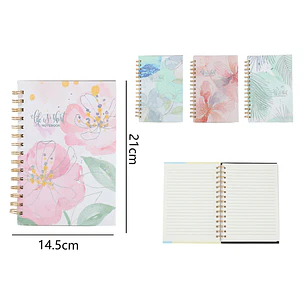 Cuaderno Con Espiral 80Hojas A5 21x14.5cm