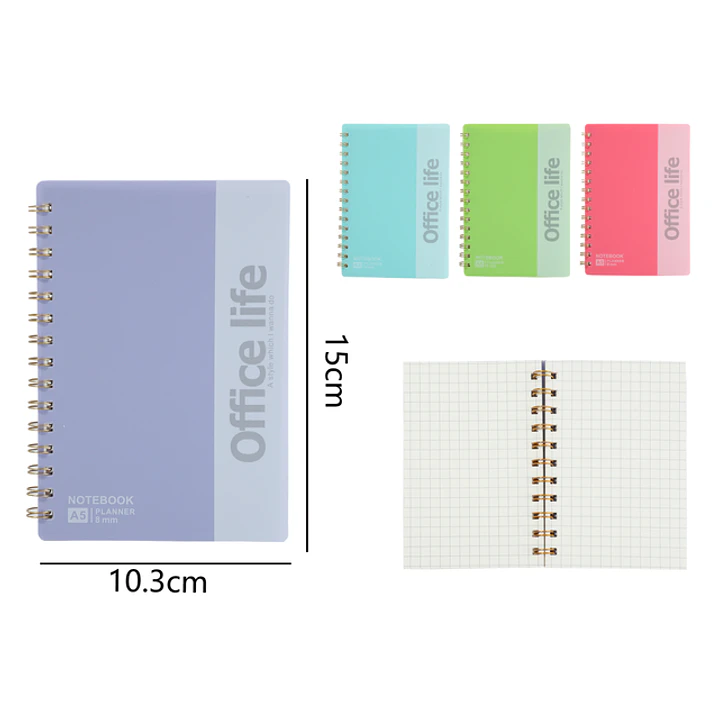 Agenda 4 Colores 80Hojas 15x10.3cm A6 Matemática  1