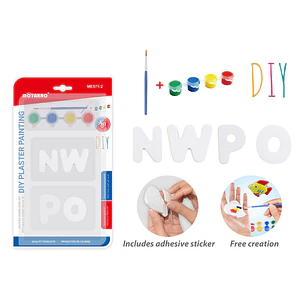 Set Para Pintar Escultura Letra